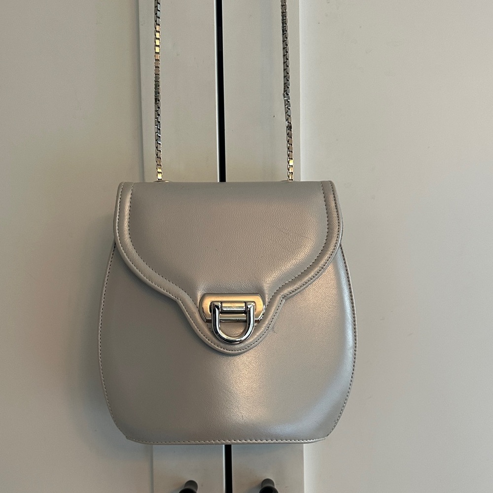 VINTAGE FRENCHY OF CALIFORNIA PEARL FINISH SHOULDER BAG